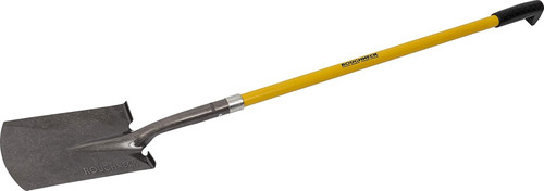 Long handled digging spade - handled, 57"
