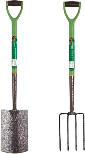 Carbon steel garden - carbon, fork