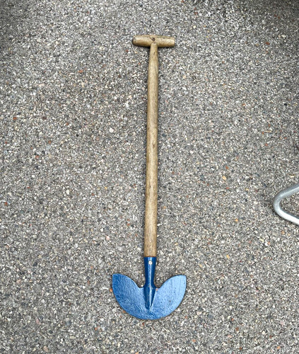 Long handle garden spade - handle,