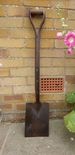 Vintage garden spade - vintage, spade.