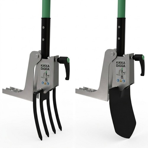 Kikka digga foot pedal digging - kikka, foot-pedal