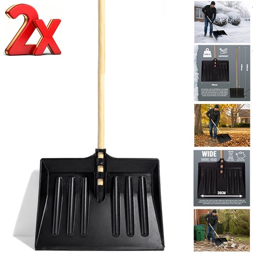 Snow shovel pusher - snow,