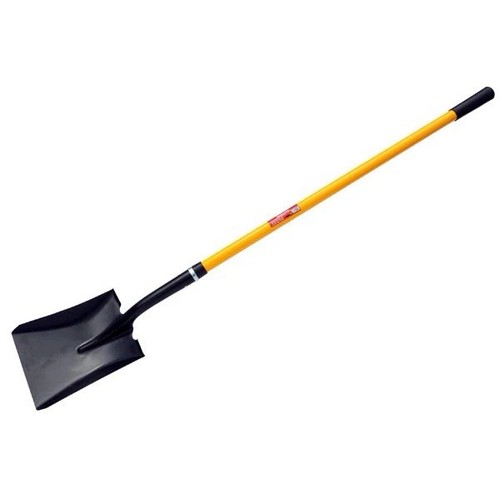 Square spade shovel - shovel, fibreglass