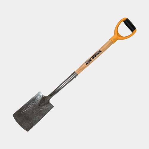 True temper border - spade, wood