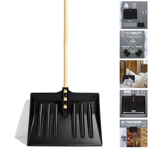 Snow shovel pusher - 1.3m,