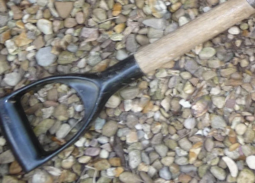 Digging spade 90cm long steel - digging,