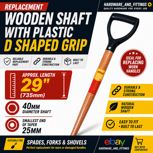 Replacement wooden shaft - replacement,